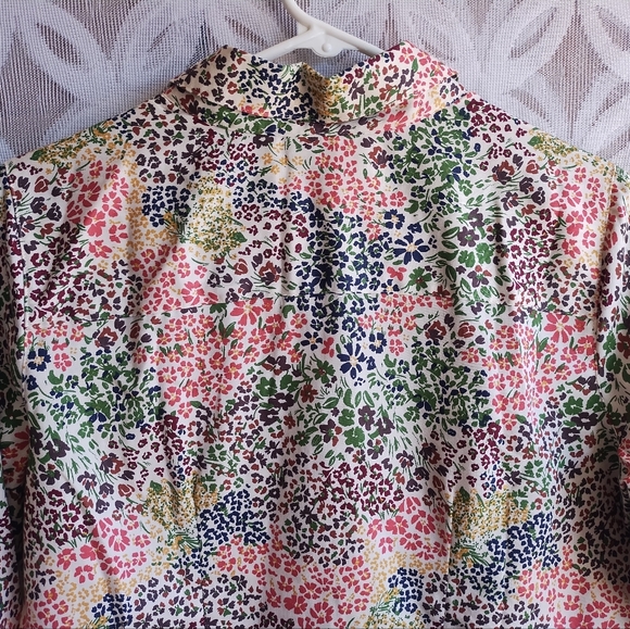 Foxcroft for Appleseed's shirt nwot button down wrinkle free 8P long sleeves - Picture 9 of 10